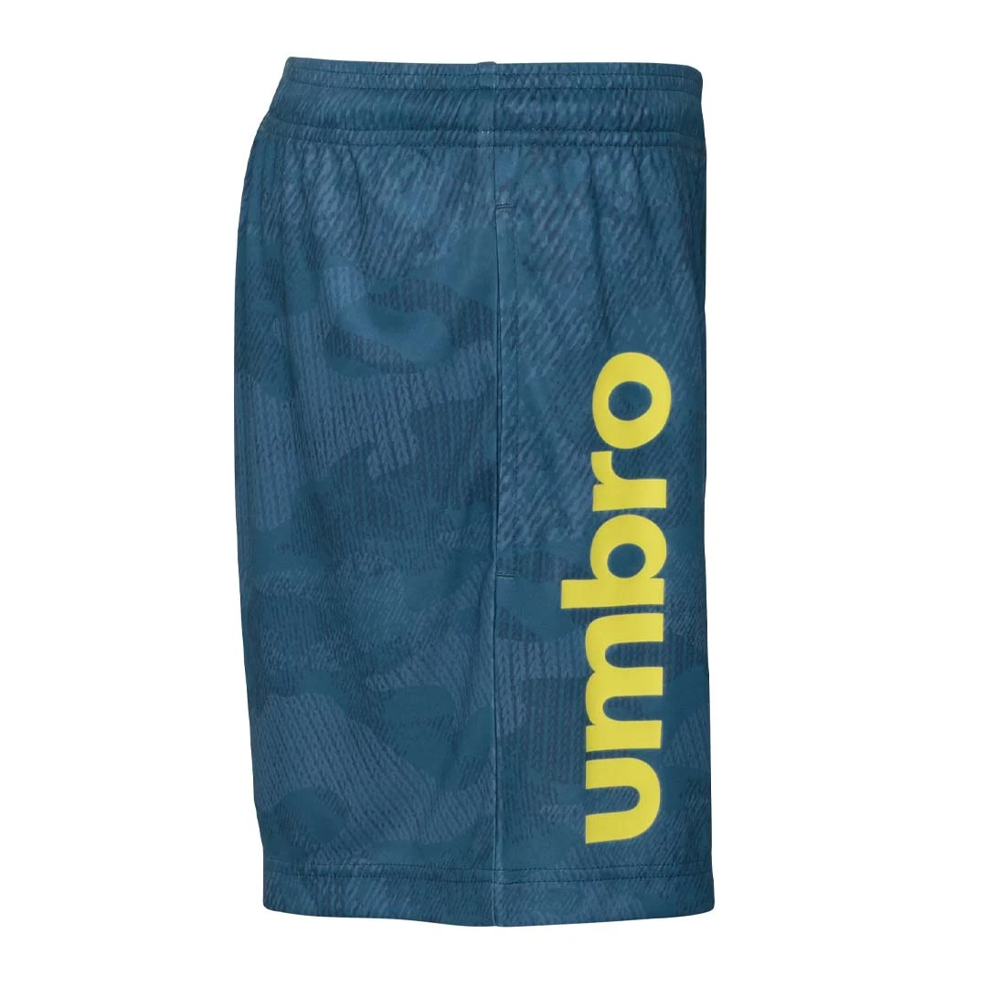 Umbro - Kids' (Junior) F22 Camo Jersey Shorts (HUUB5UBL2 U40) - Image 2