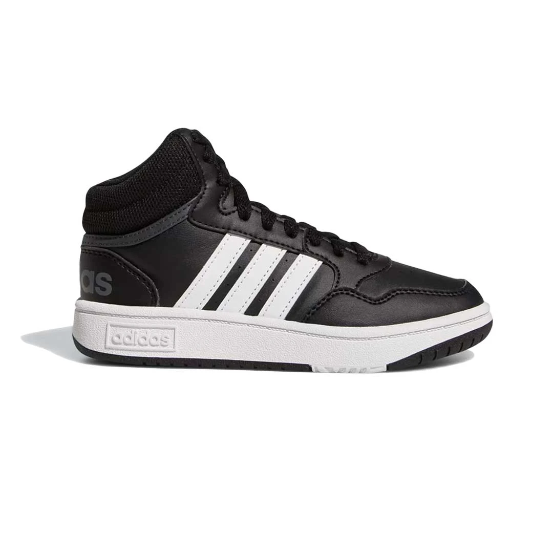 Adidas - Kids' (Junior) Hoops 3.0 Mid Shoes (GW0402)