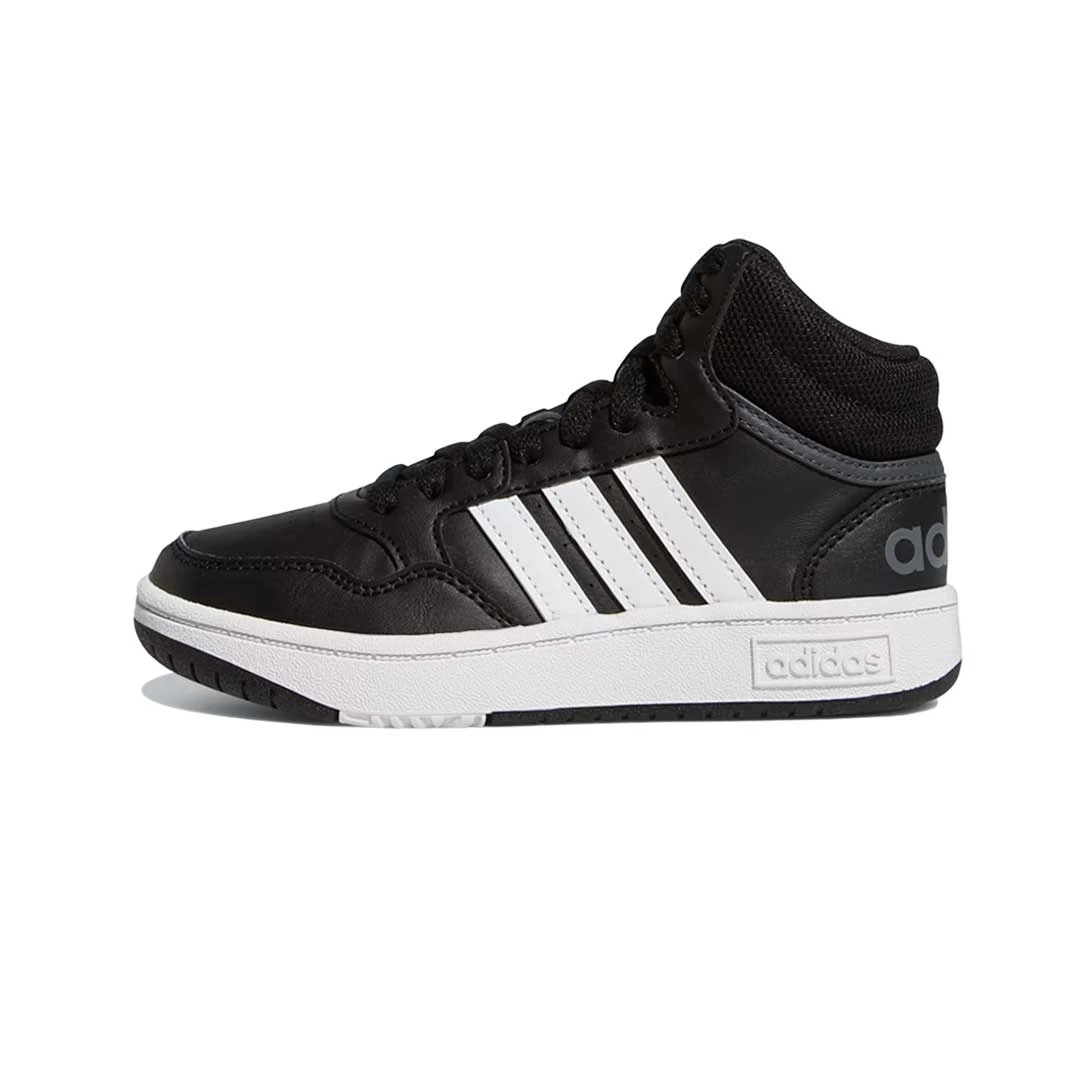 Adidas - Kids' (Junior) Hoops 3.0 Mid Shoes (GW0402) - Image 2