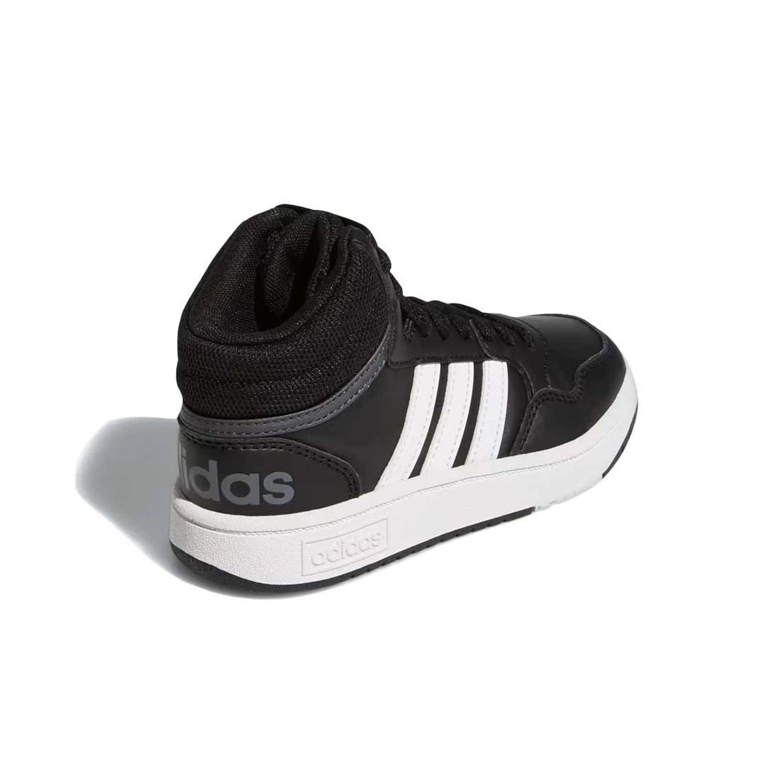 Adidas - Kids' (Junior) Hoops 3.0 Mid Shoes (GW0402) - Image 3