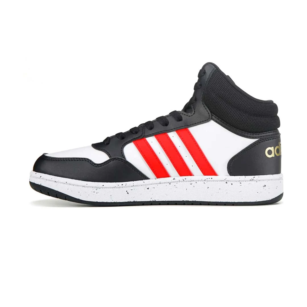 Adidas - Kids' (Junior) Hoops Mid 3.0 Shoes (HR0227) - Image 2