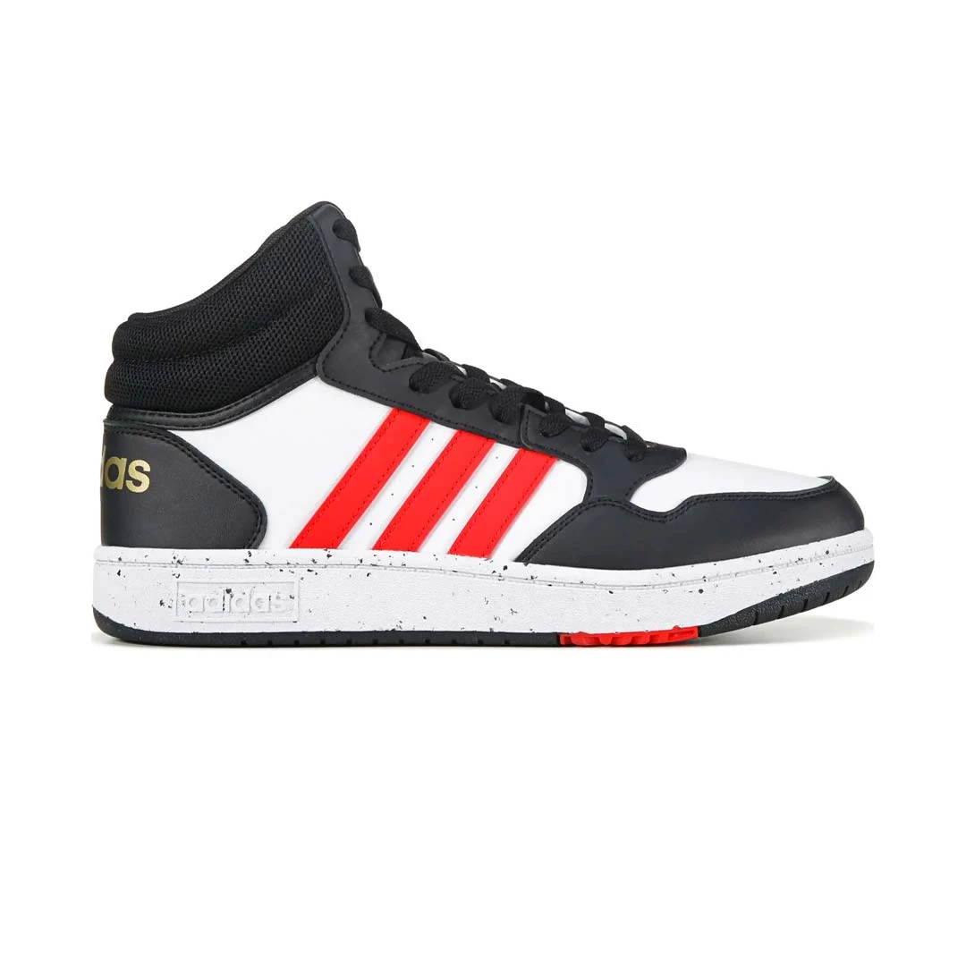 Adidas - Kids' (Junior) Hoops Mid 3.0 Shoes (HR0227)