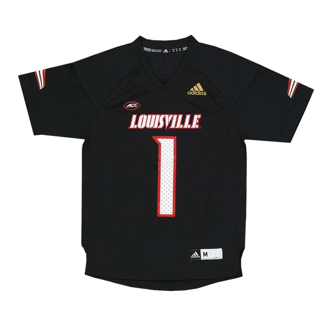 Adidas - Kids' (Junior) Louisville Cardinals Event Jersey (R48MTKLA)
