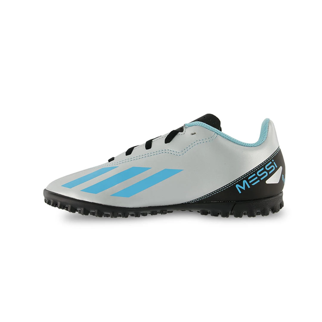 Adidas - Kids' (Junior) X Crazyfast Messi.4 Turf Shoes (IE4068) - Image 2