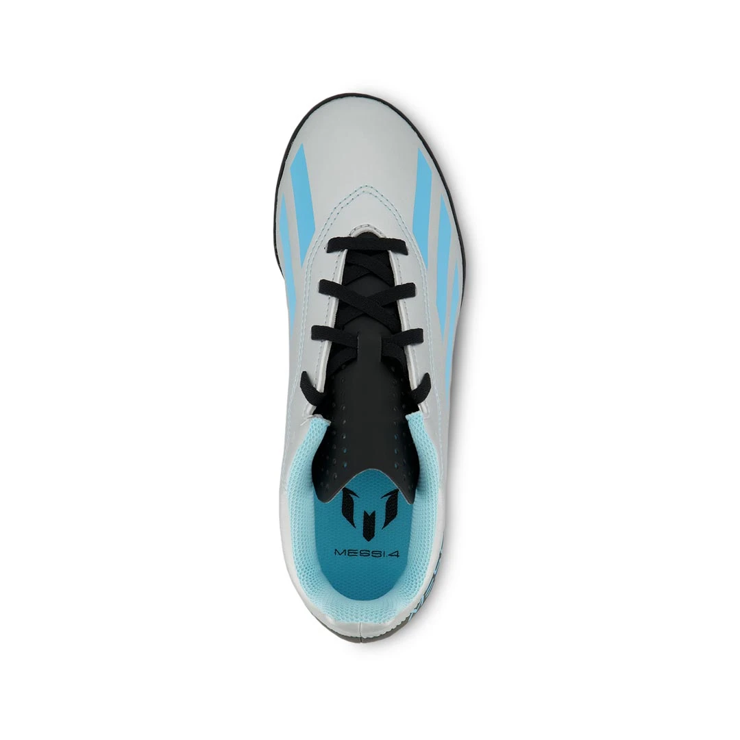 Adidas - Kids' (Junior) X Crazyfast Messi.4 Turf Shoes (IE4068) - Image 5