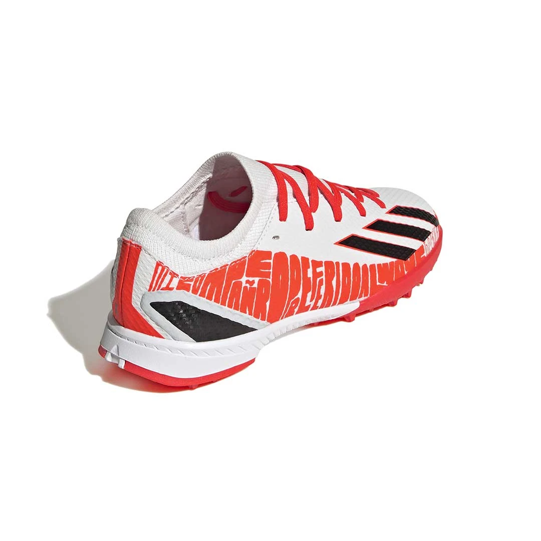 Adidas - Kids' (Junior) X Speedportal Messi.3 Turf Soccer Shoes (GW8396) - Image 3