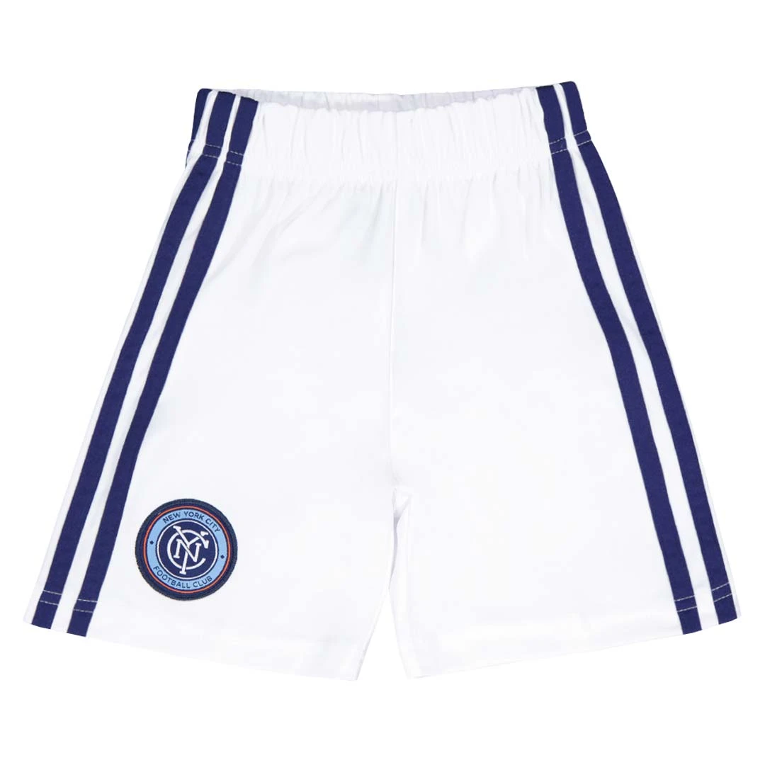 Adidas - Kids' (Toddler) New York City FC Printed Shorts (RS4P3B AA)