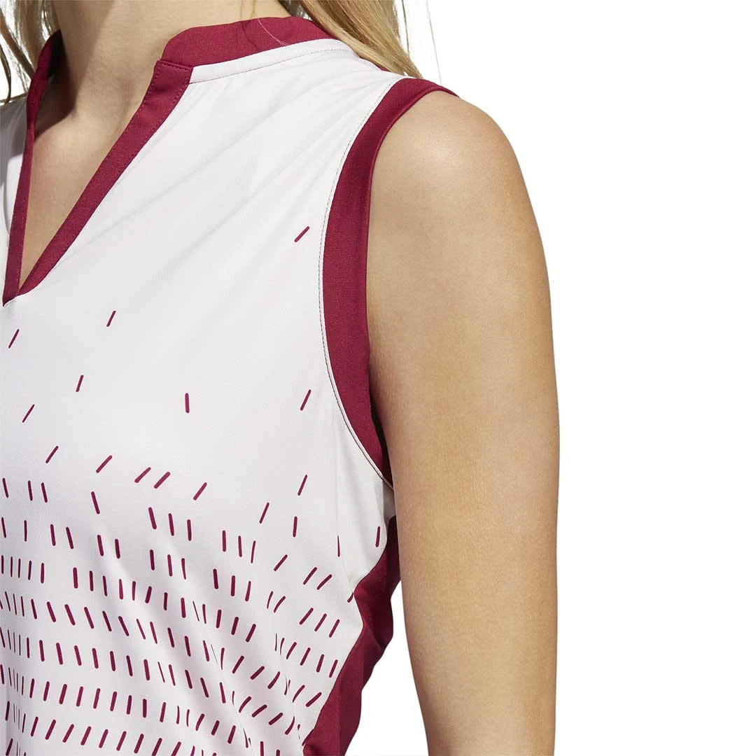 Adidas - Women's Sport Performance Gradient Sleeveless Polo (HA3385) - Image 5