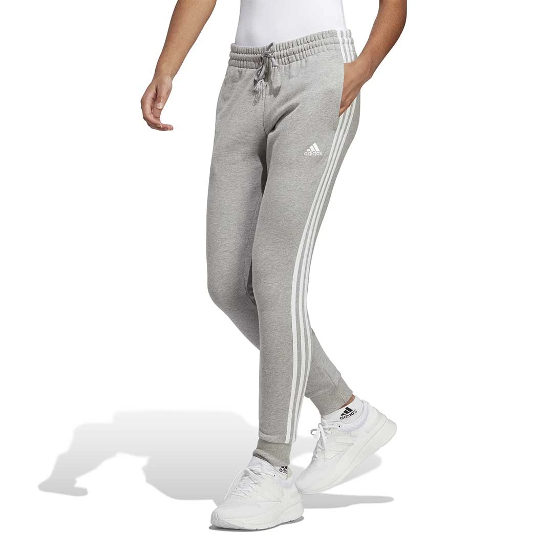 Adidas - Women's Essentials 3 Stripes French Terry Cuffed Pants (IC9922) - Image 2