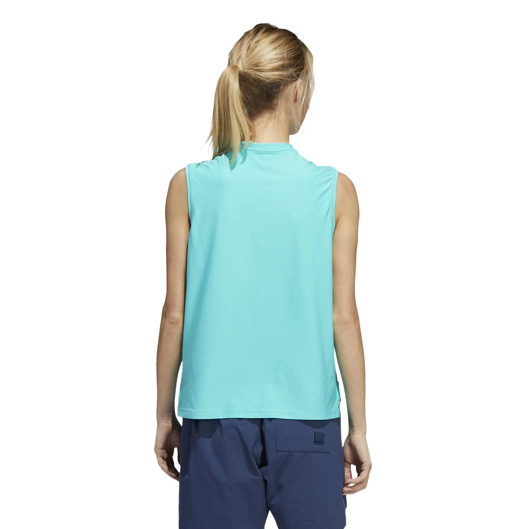 Adidas - Women's Go-To Sleeveless Polo (HA6040) - Image 4