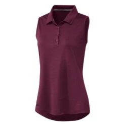 Adidas - Women's Space-Dyed Sleeveless Polo (HA6065)